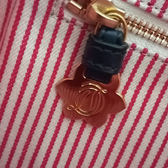 DRAPER JAMES Totes Y'all cream canvas tote bag with striped lining - Picture 13 of 16